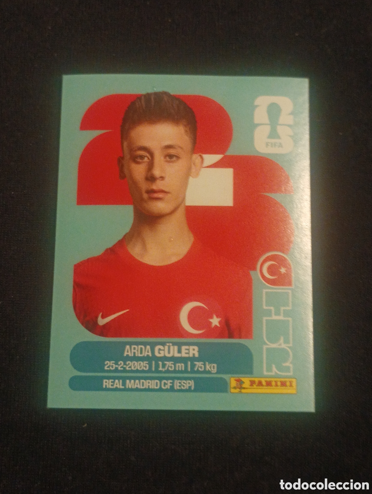 Cromos de f&uacute;tbol: mundial panini 2026 arda guler