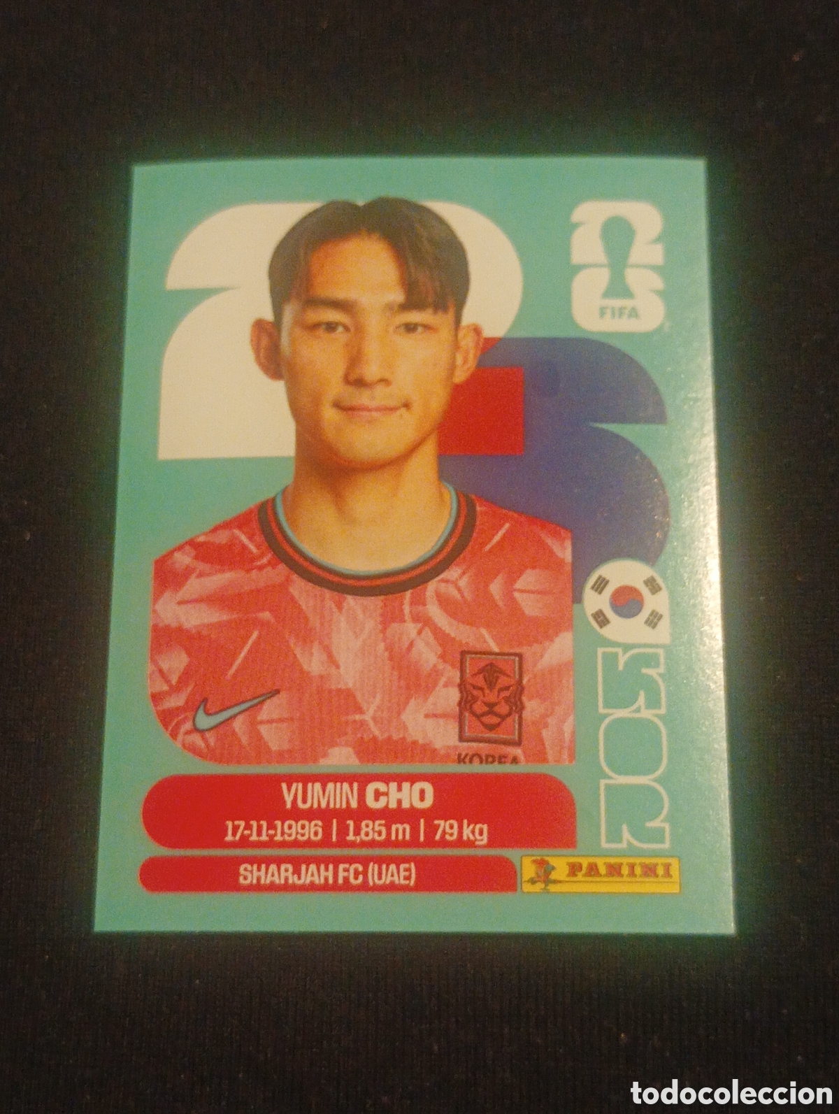 Cromos de f&uacute;tbol: mundial panini 2026 yumin cho