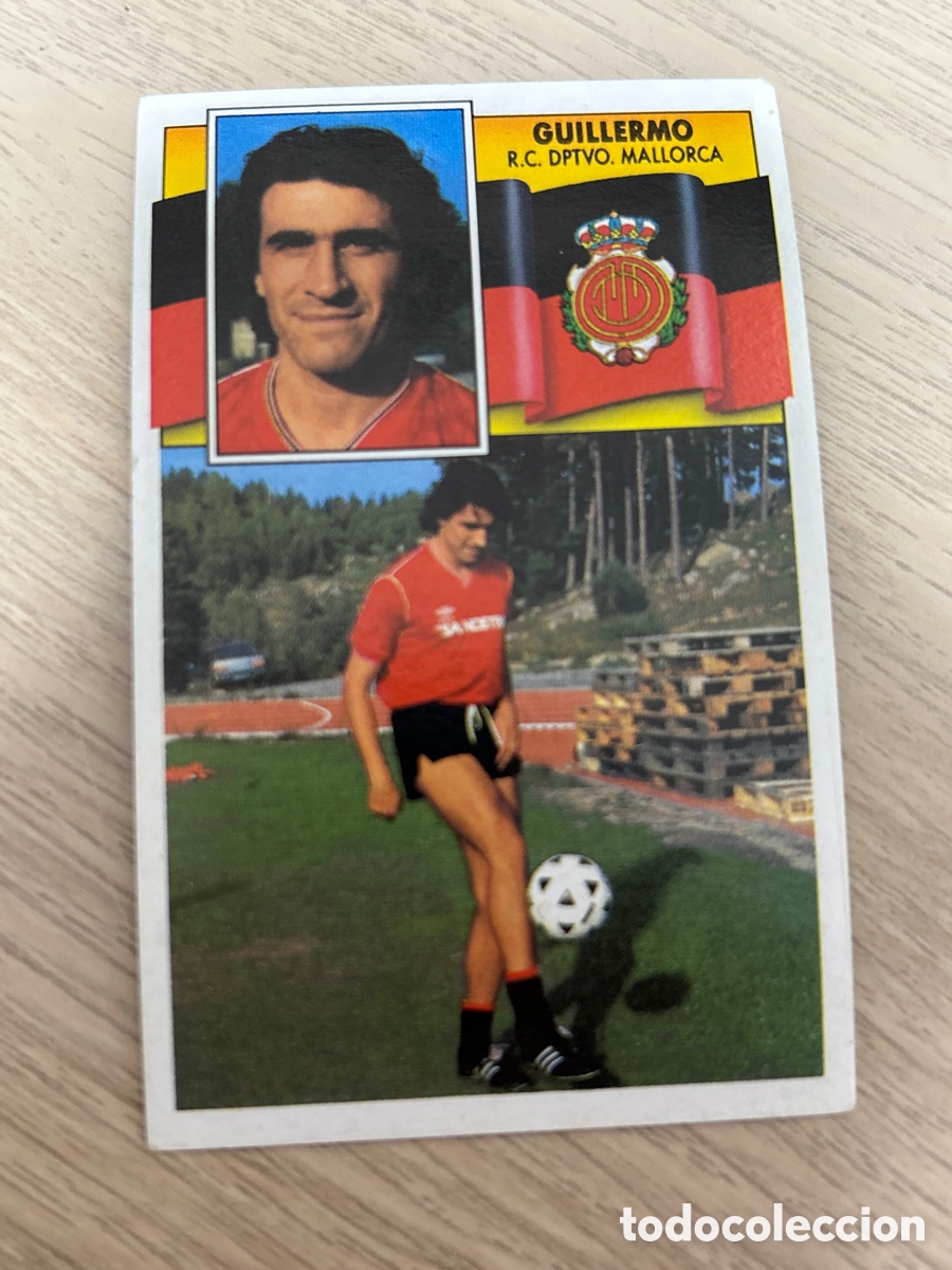 Football Stickers: GUILLERMO MALLORCA LIGA ESTE 1990 1991 90 91 NUNCA PEGADO SIN PEGAR