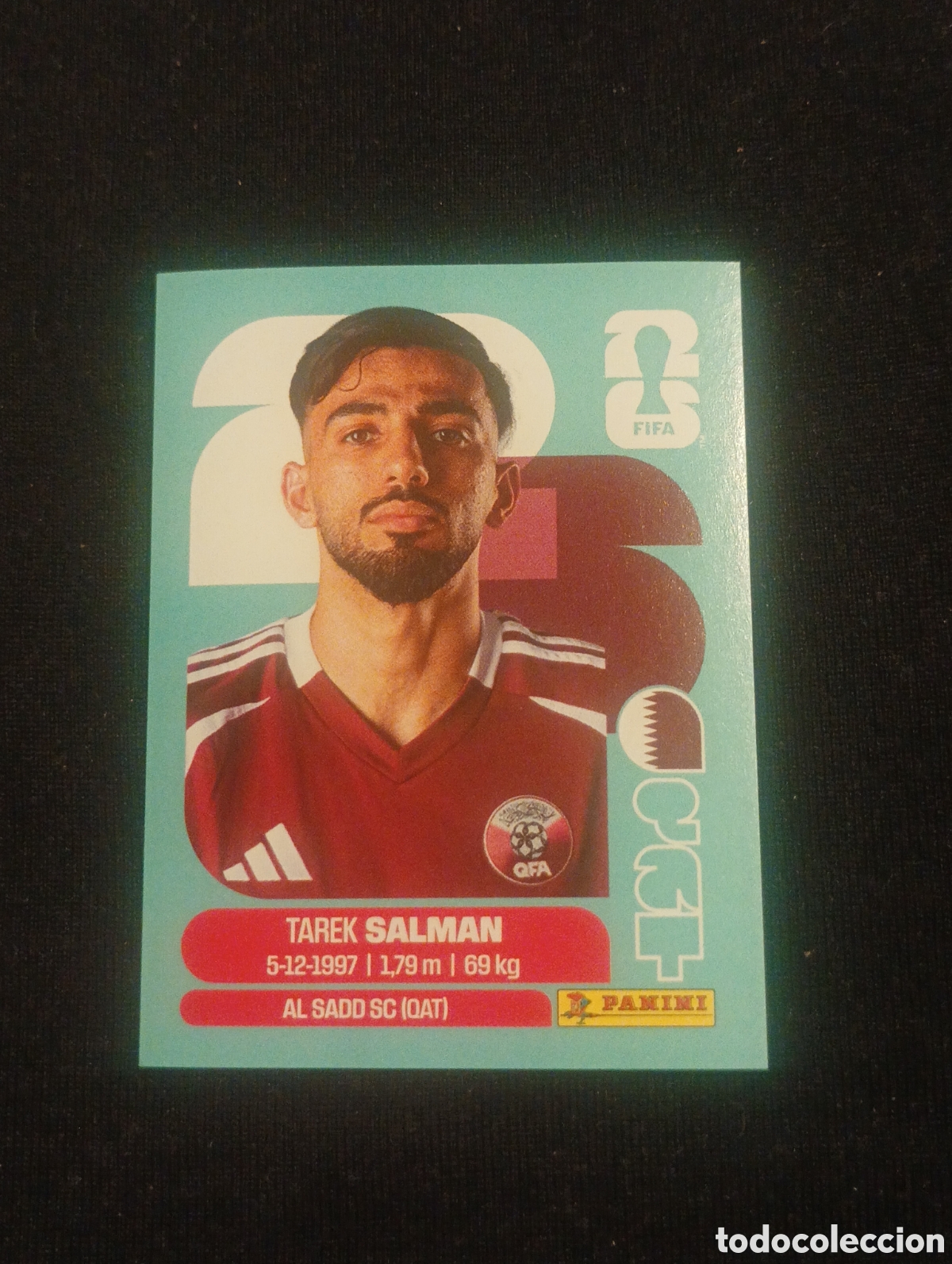 Cromos de f&uacute;tbol: mundial panini 2026 tarek salman