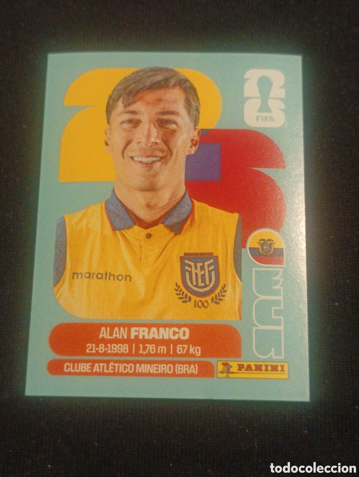 Cromos de f&uacute;tbol: mundial panini 2026 alan franco