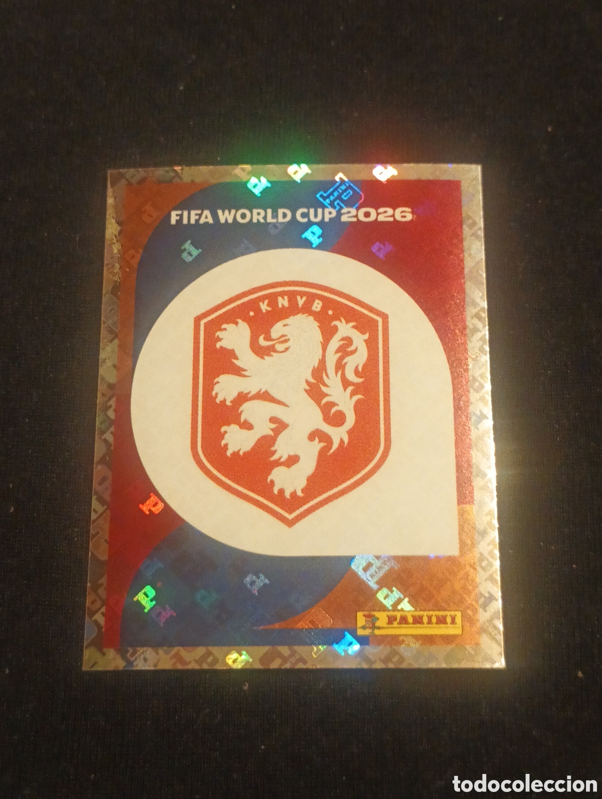 Cromos de f&uacute;tbol: mundial panini 2026 escudo