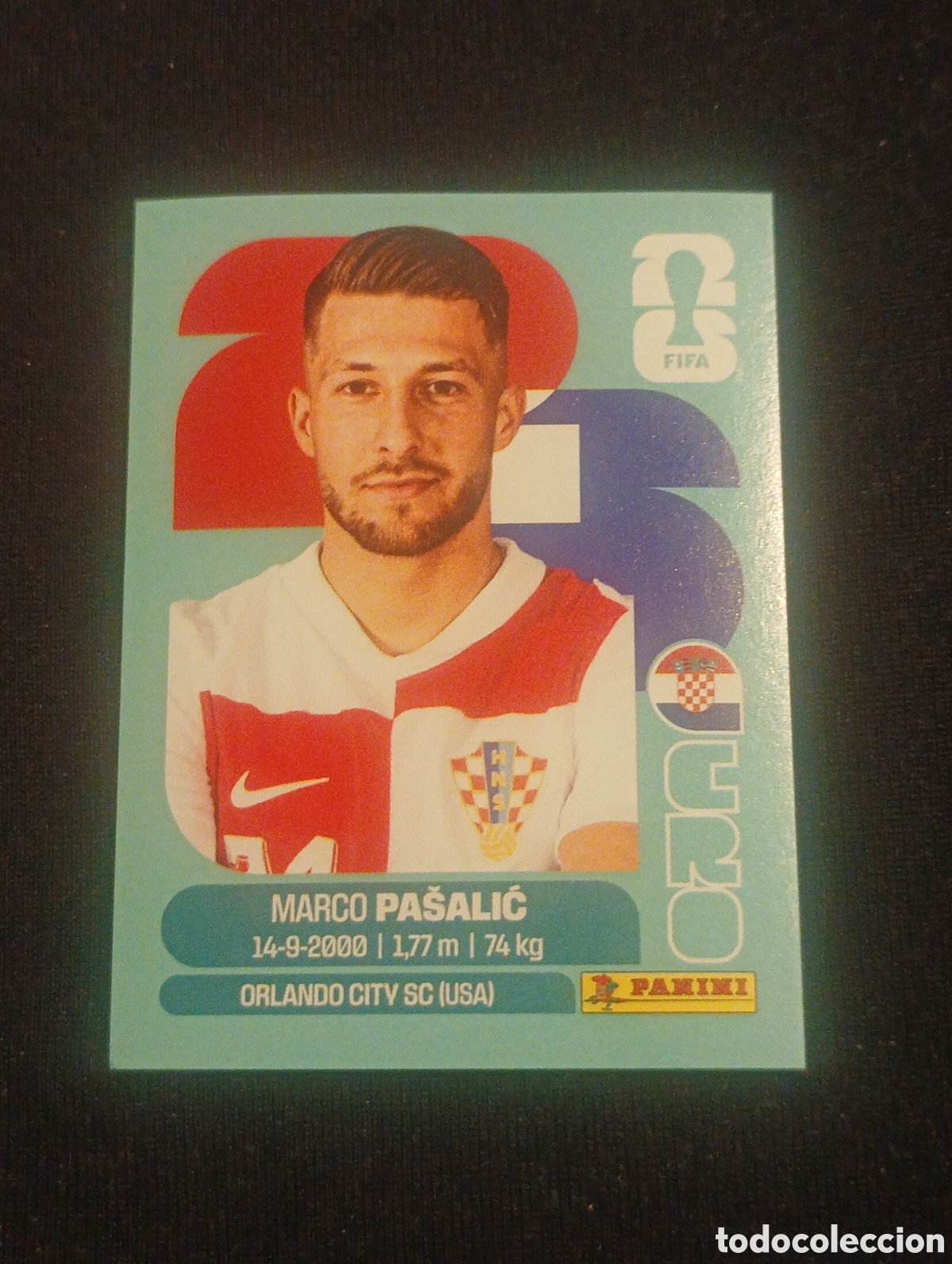 Cromos de f&uacute;tbol: mundial panini 2026 marco pasalic