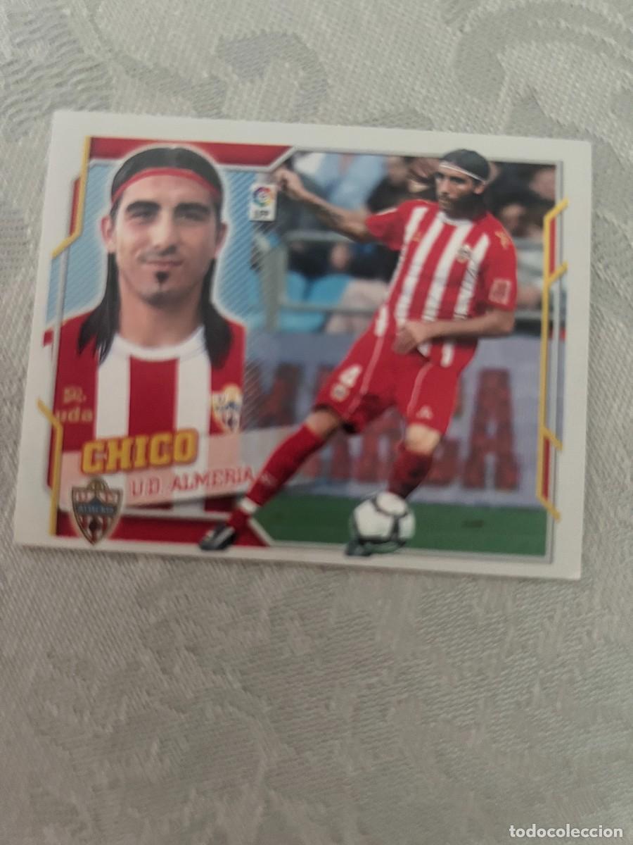 Cromos de f&uacute;tbol: 6 B CHICO U. D. ALMERIA BAJA SIN PEGAR ESTE 2010 2011