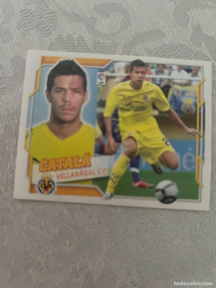 Cromos de f&uacute;tbol: CATALA VILLARREAL C. F. COLOCA SIN PEGAR ESTE 2010 2011