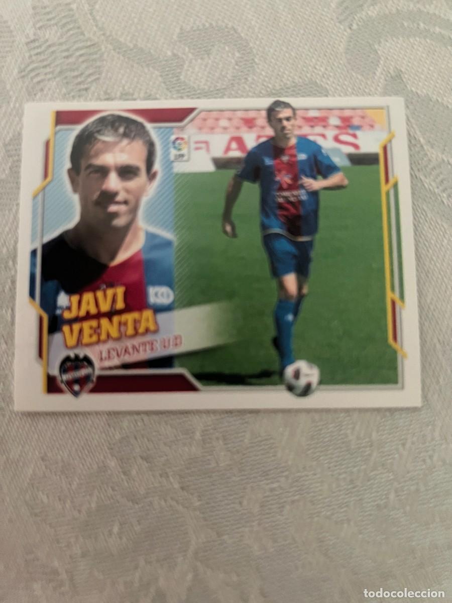 Cromos de f&uacute;tbol: JAVI VENTA LEVANTE COLOCA SIN PEGAR ESTE 2010 2011