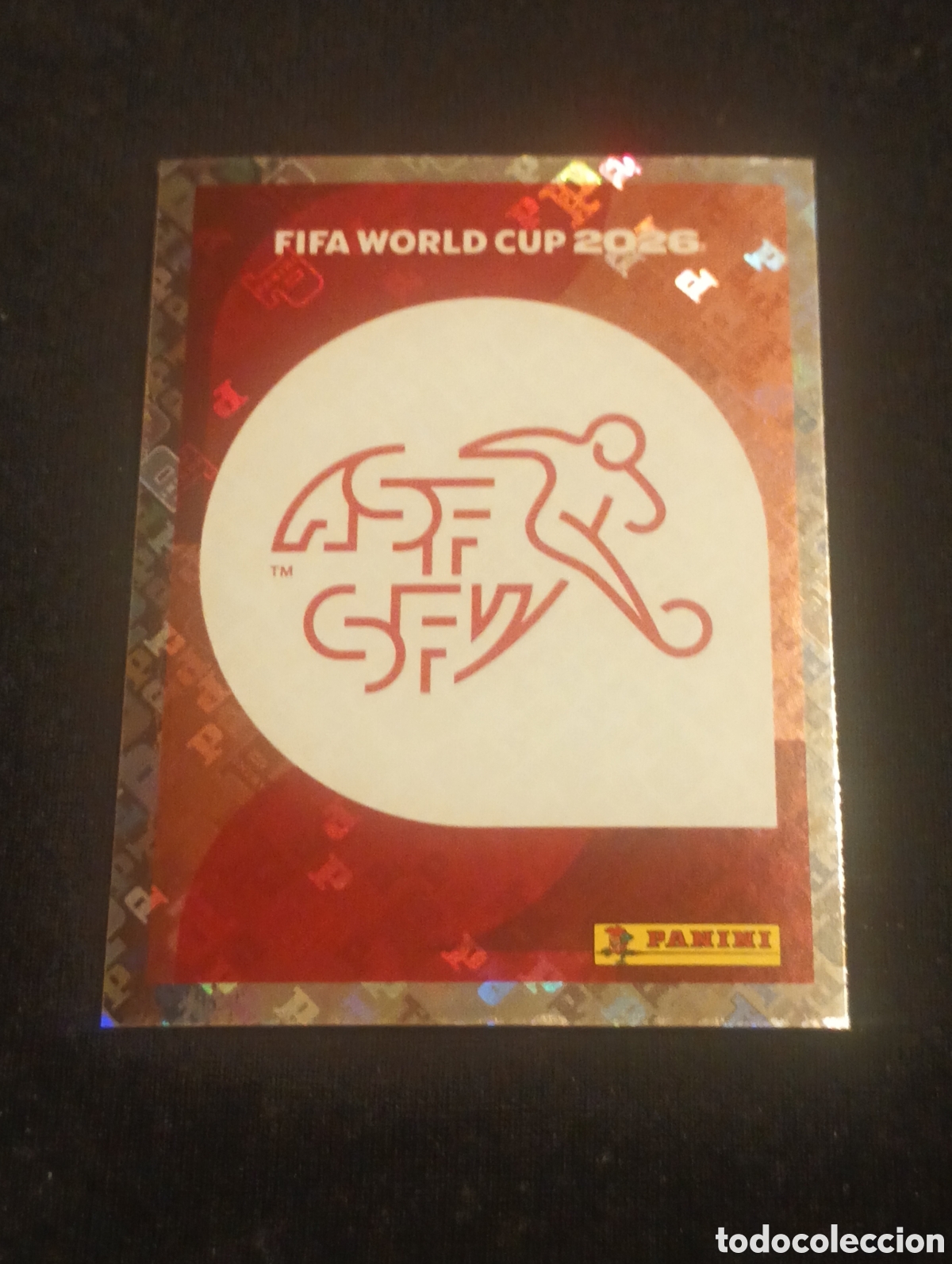 Cromos de f&uacute;tbol: mundial panini 2026 escudo