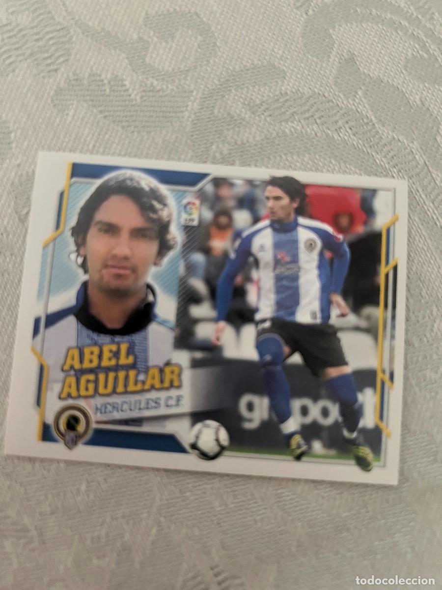 Cromos de f&uacute;tbol: ABEL AGUILAR N&deg; 9 B COLOCA H&Eacute;RCULES SIN PEGAR ESTE 2010 2011