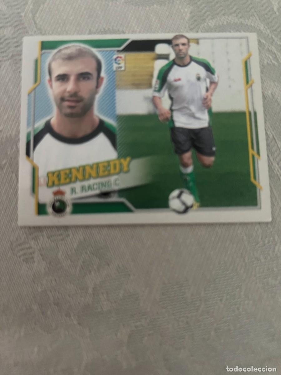 Cromos de f&uacute;tbol: KENNEDY RACING DE SANTANDER FICHAJE 8 SIN PEGAR ESTE 2010 2011