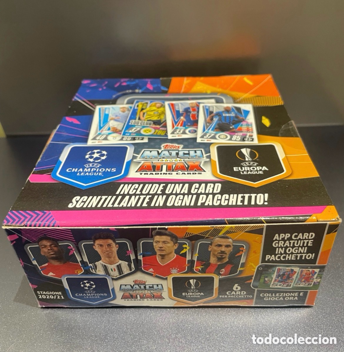 Fu&szlig;ball-Sticker: Caja Topps Match Attax 2020-21 UCL Messi