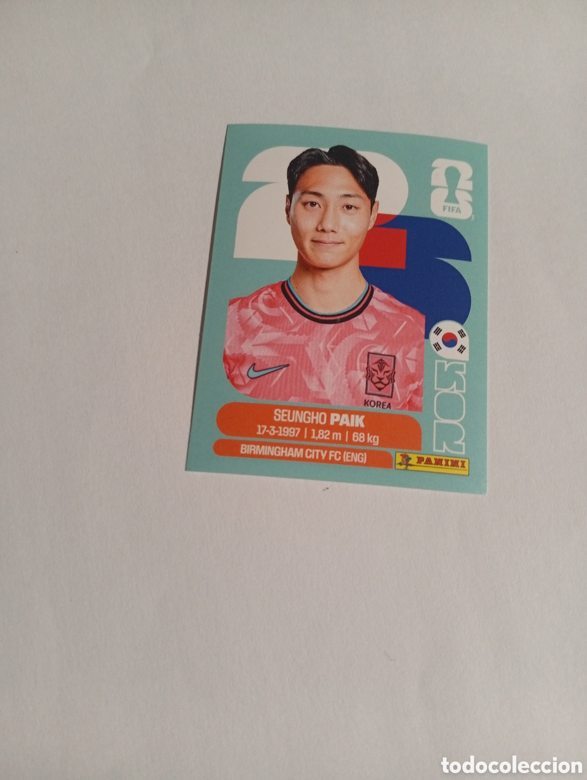 Cromos de f&uacute;tbol: KOR 14 World Cup 26 Panini