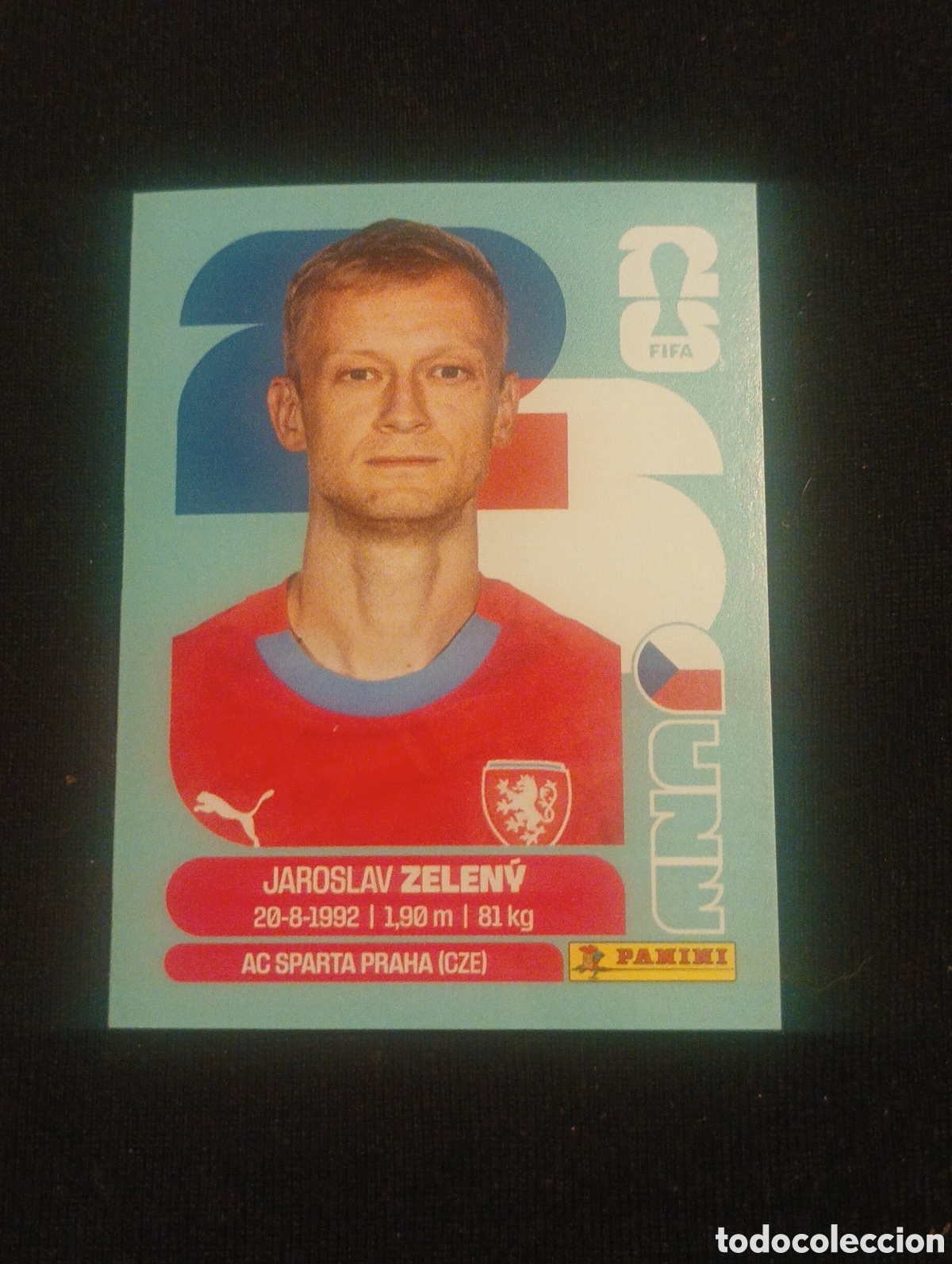 Cromos de f&uacute;tbol: mundial panini 2026 jaroslav zeleny