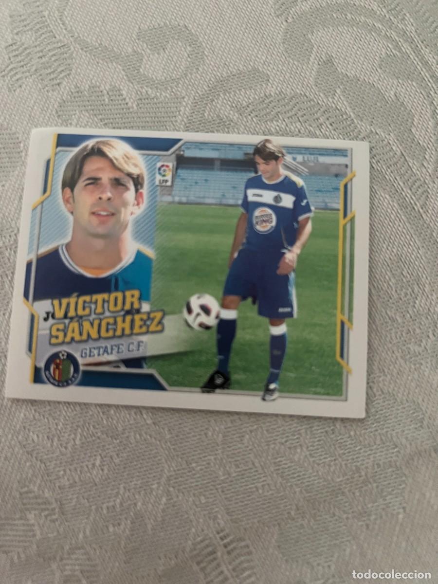 Cromos de f&uacute;tbol: VICTOR SANCHEZ GETAFE FICHAJE 44 SIN PEGAR ESTE 2010 2011