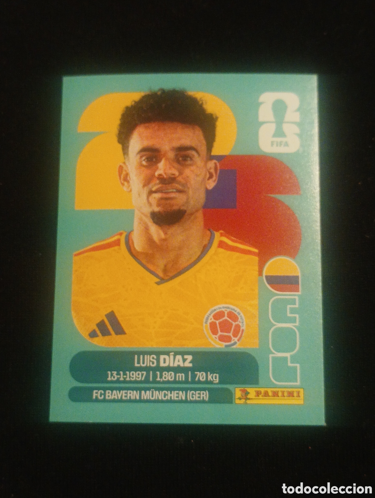 Cromos de f&uacute;tbol: mundial panini 2026 luis diaz