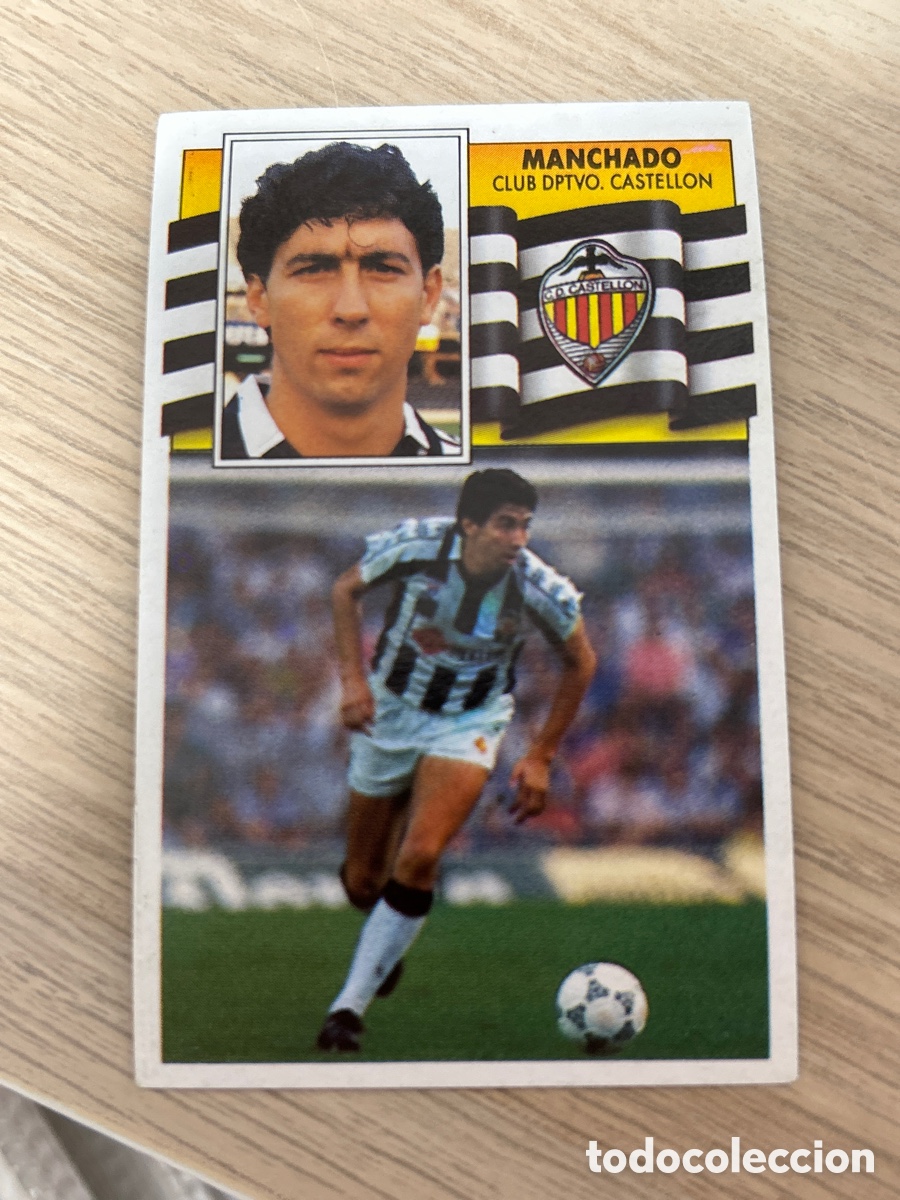 Cromos de f&uacute;tbol: MANCHADO CASTELLON LIGA ESTE 1990 1991 90 91 NUNCA PEGADO SIN PEGAR