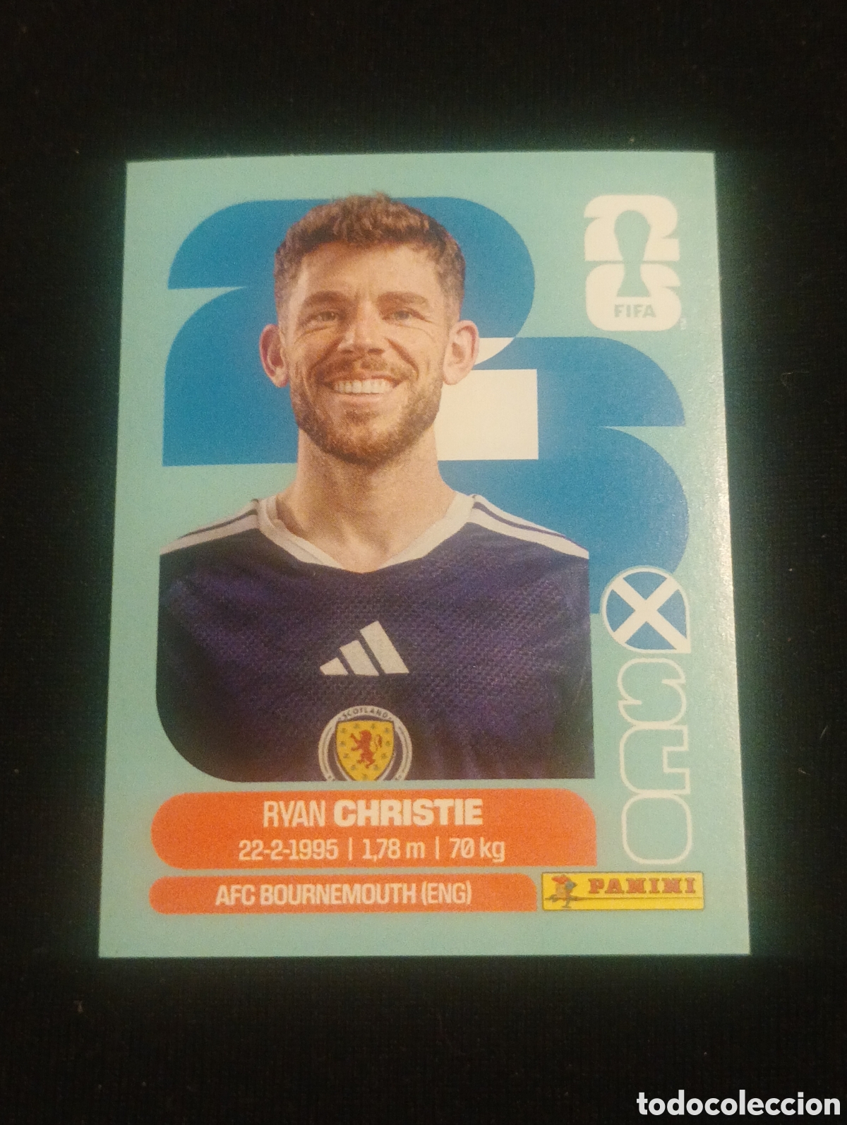 Cromos de f&uacute;tbol: mundial panini 2026 Ryan christie