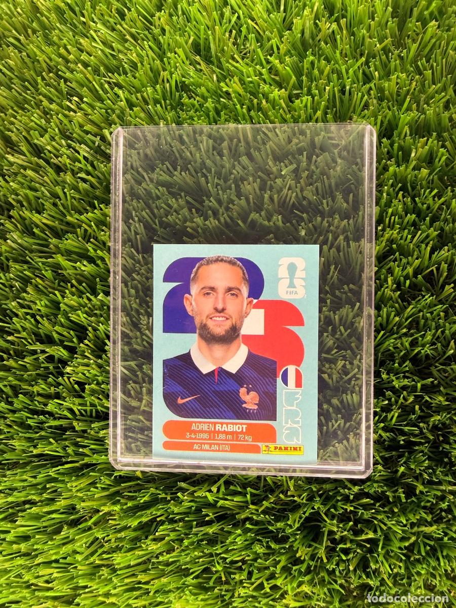 Cromos de f&uacute;tbol: N&ordm; FRA12 Adrien Rabiot Francia Mundial 2026 Stickers