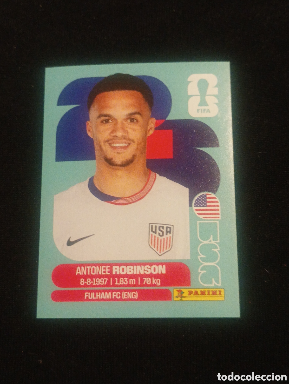 Cromos de f&uacute;tbol: mundial panini 2026 antonee robinson