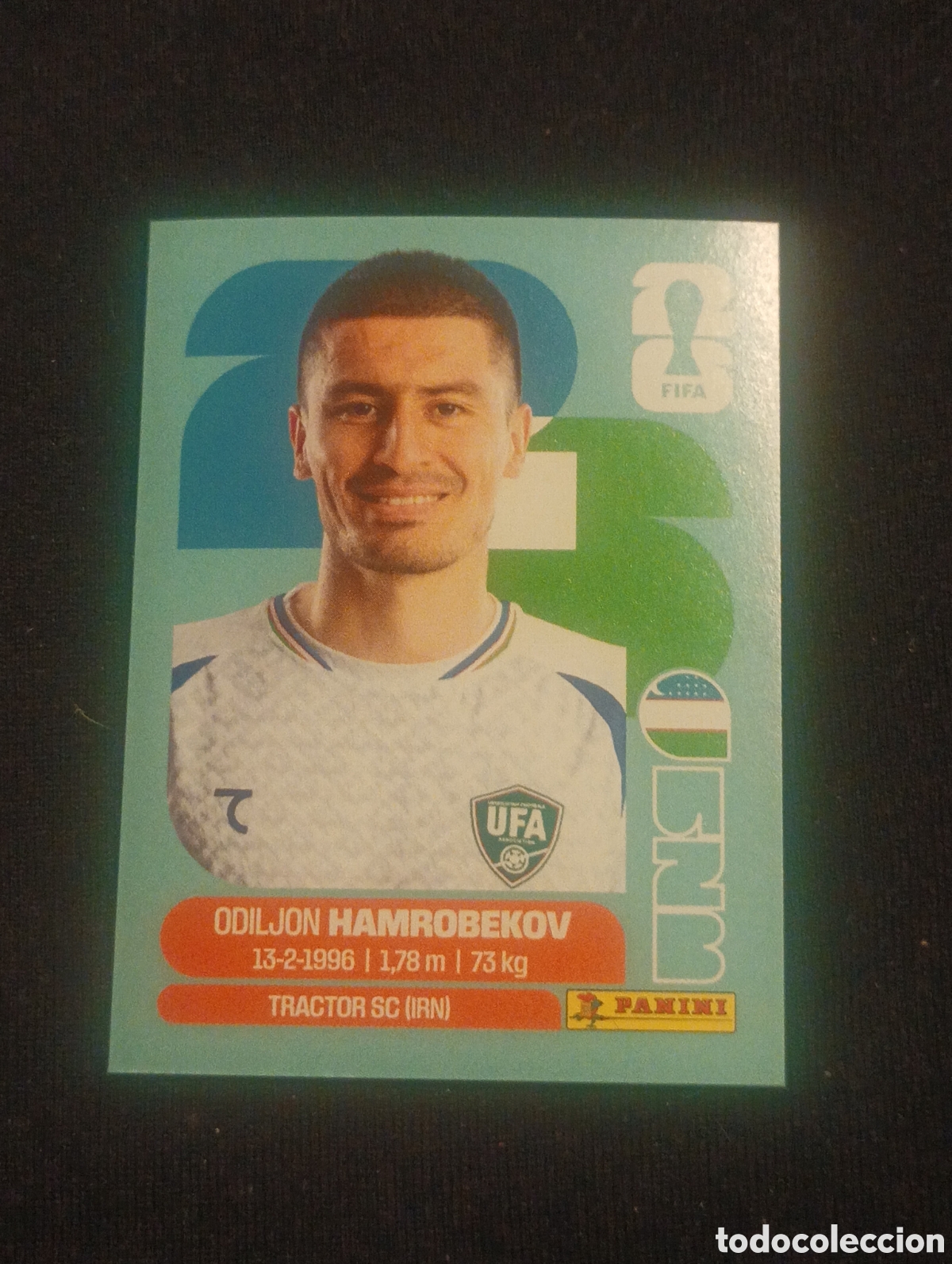Cromos de f&uacute;tbol: mundial panini 2026 odiljon hanrobekov