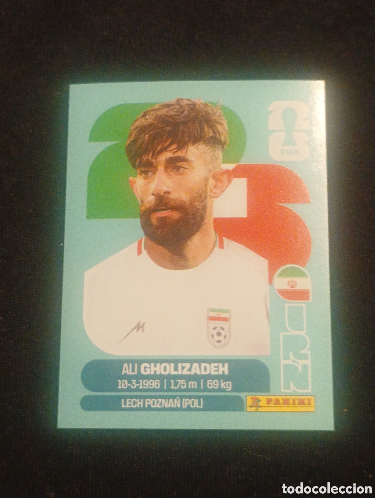 Cromos de f&uacute;tbol: mundial panini 2026 ali gholizadeh