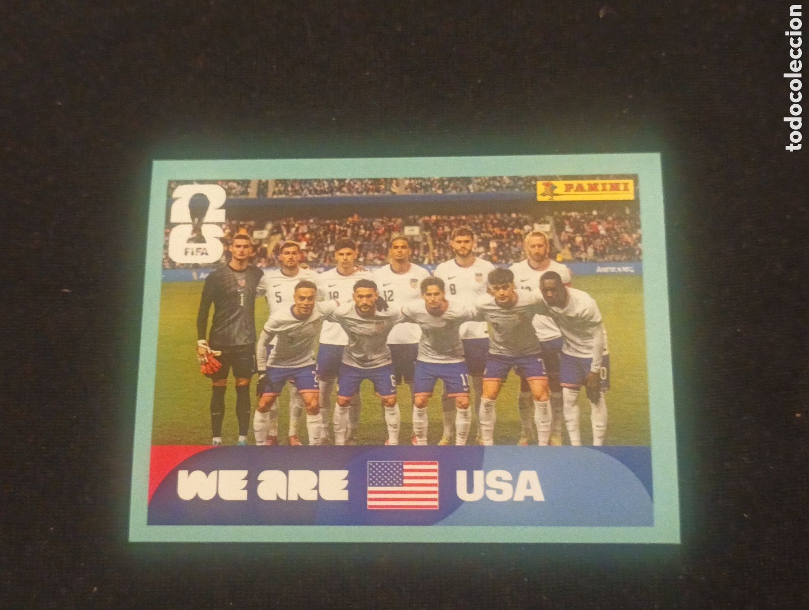 Cromos de f&uacute;tbol: mundial panini 2026 usa