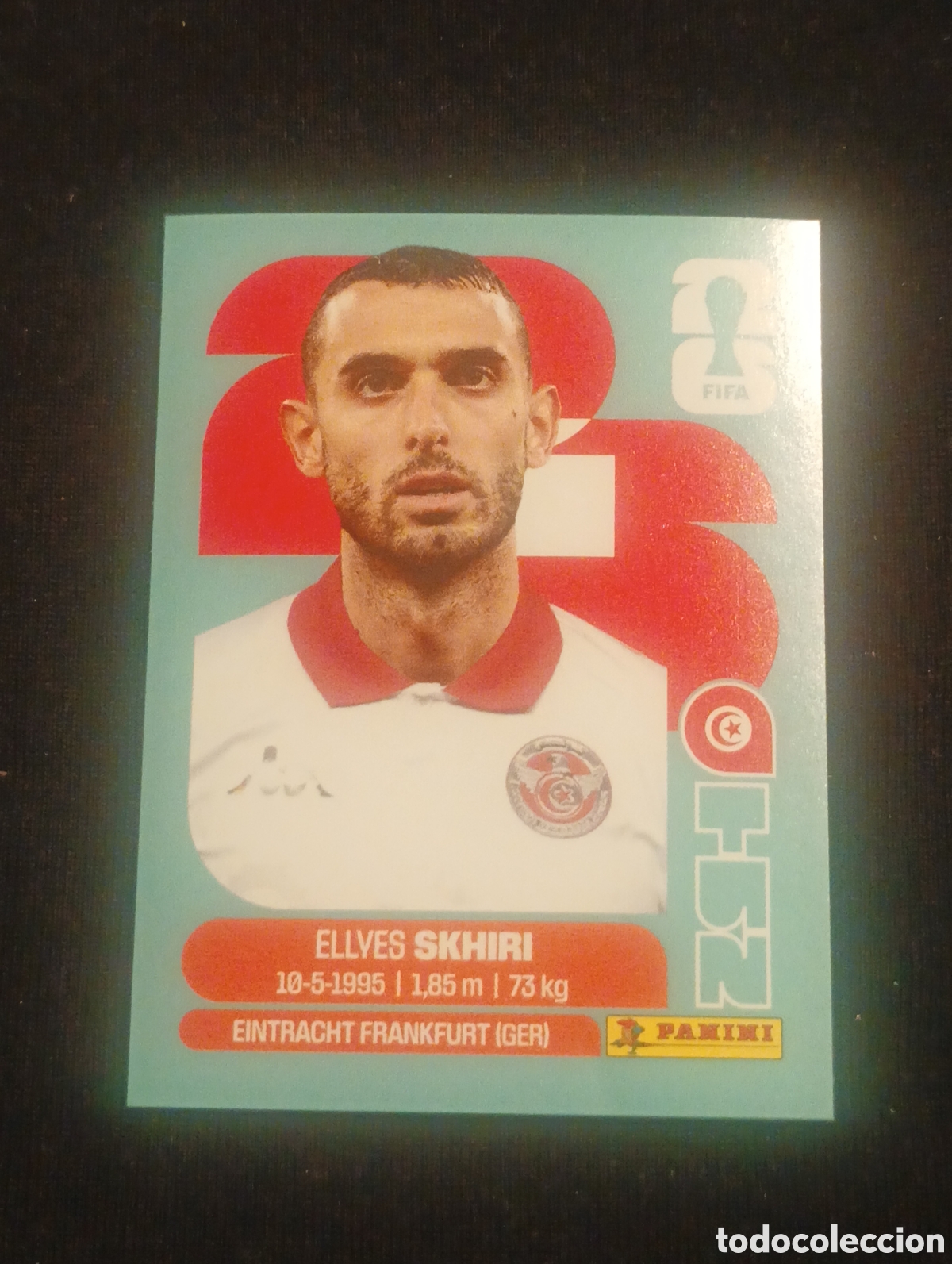 Cromos de f&uacute;tbol: mundial panini 2026 ellyes skhiri