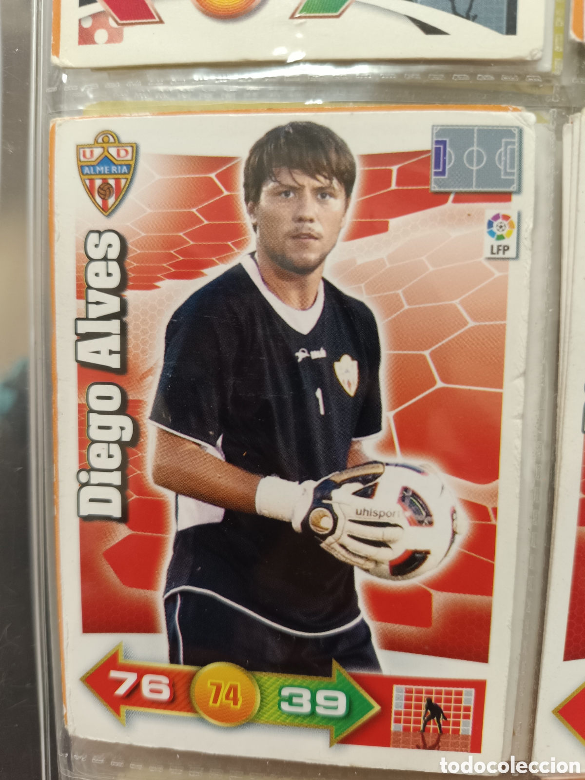 Cromos de f&uacute;tbol: Diego Alves adrenalyn 10/11
