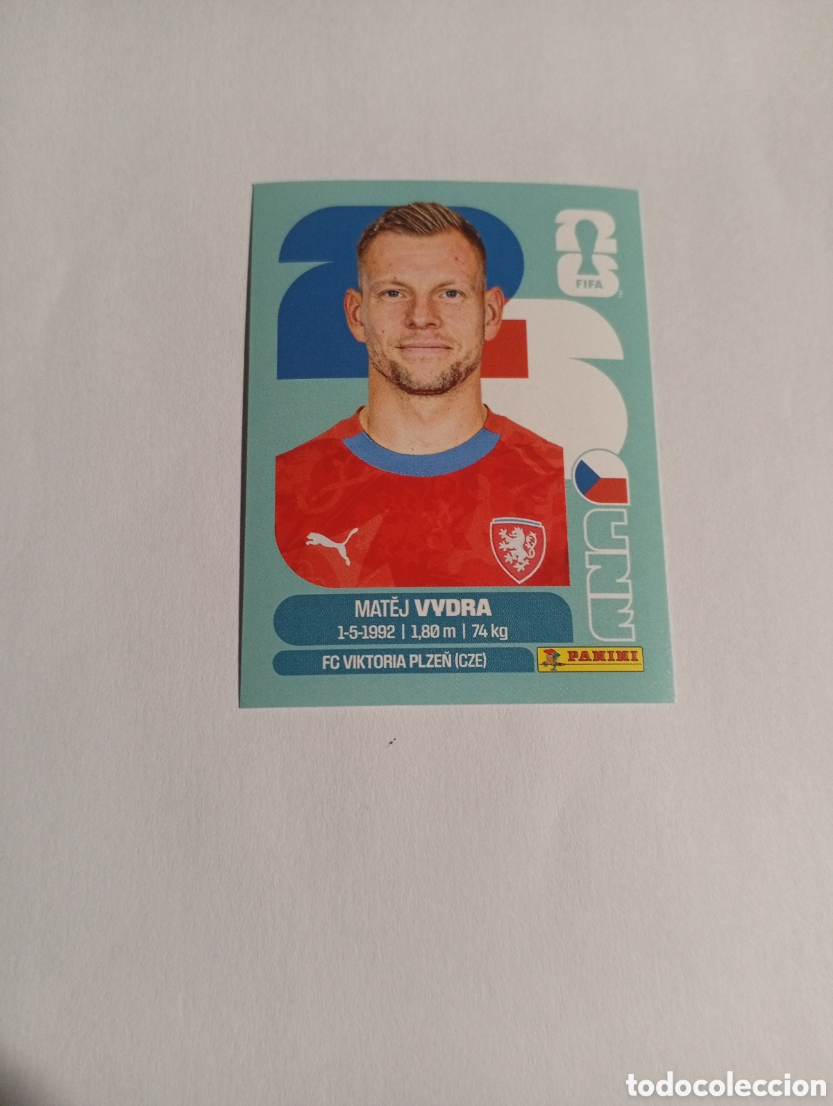 Cromos de f&uacute;tbol: CZE 15 World Cup 26 Panini