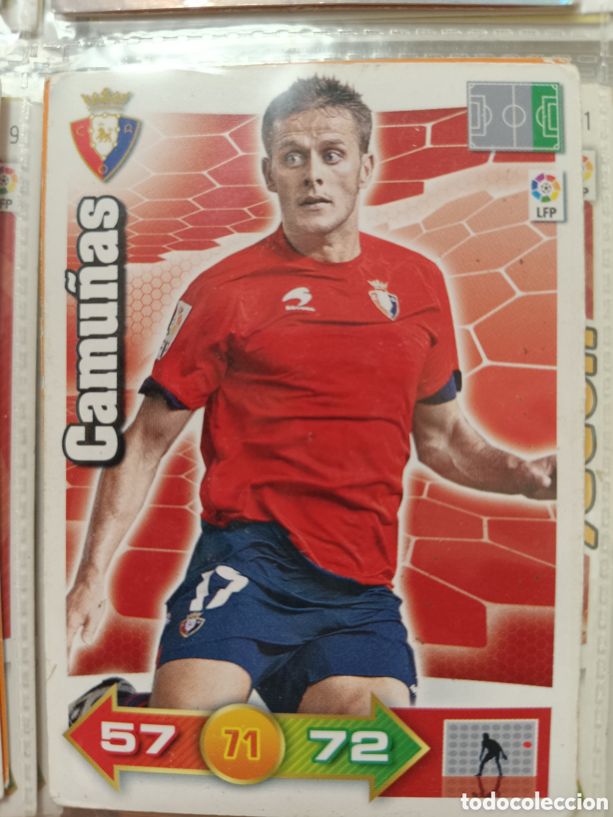 Cromos de f&uacute;tbol: Adrenalyn 10/11 Camu&ntilde;as Osasuna