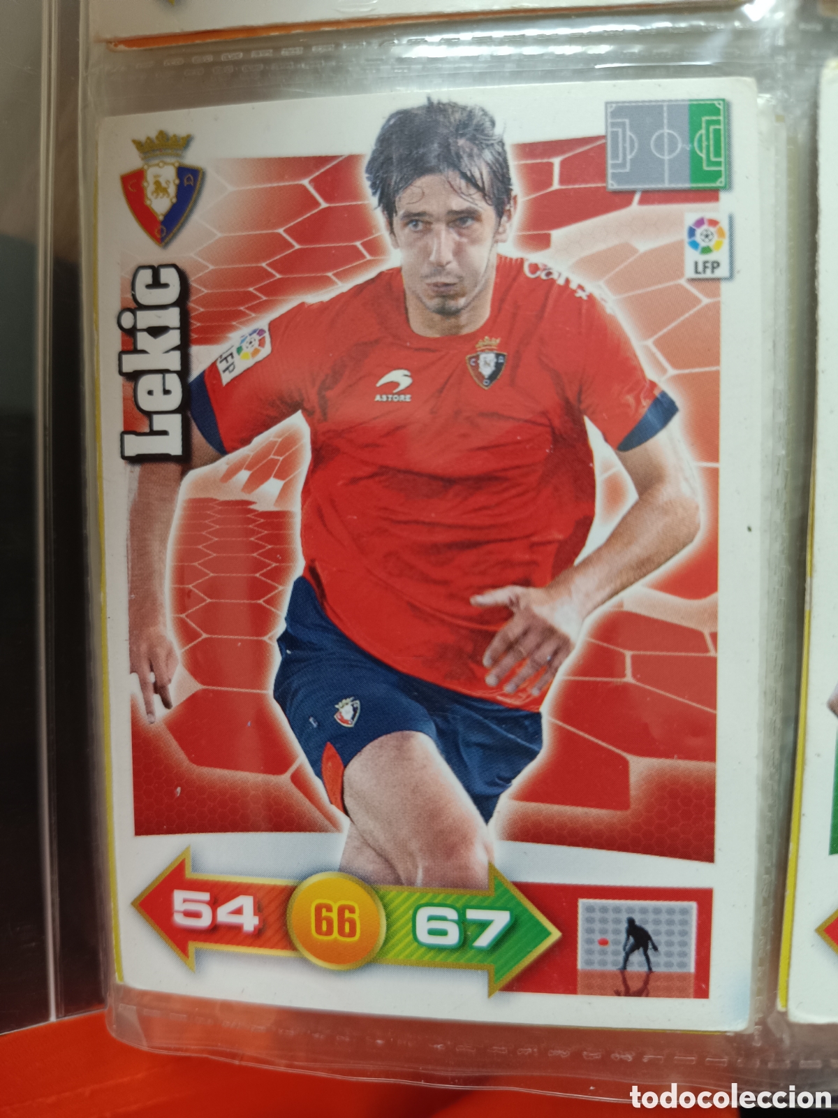 Cromos de f&uacute;tbol: Lekic adrenalyn 10/11