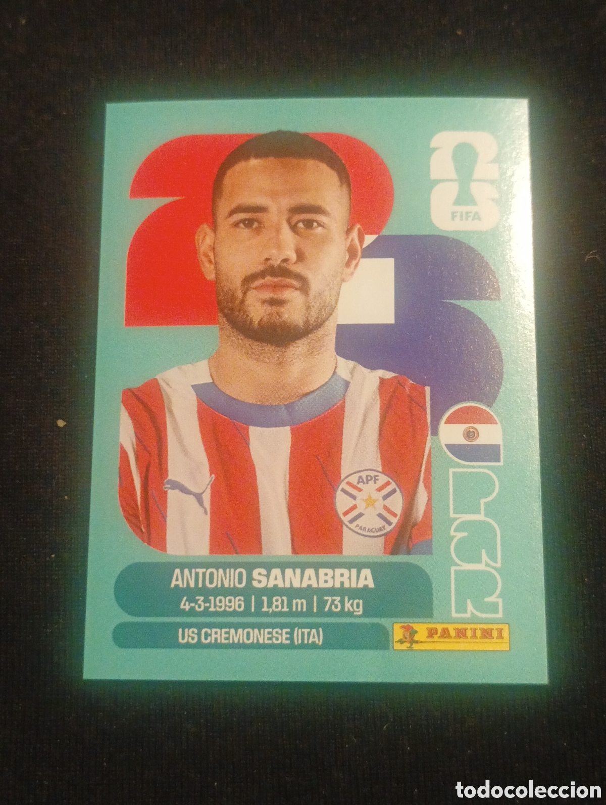 Figurine di Calcio: mundial panini 2026 Antonio Sanabria