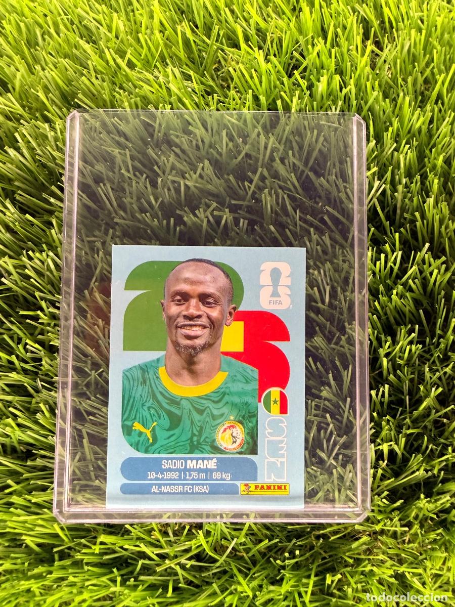 Cromos de f&uacute;tbol: N&ordm; SEN15 Sadio Man&eacute; Senegal Mundial 2026 Stickers