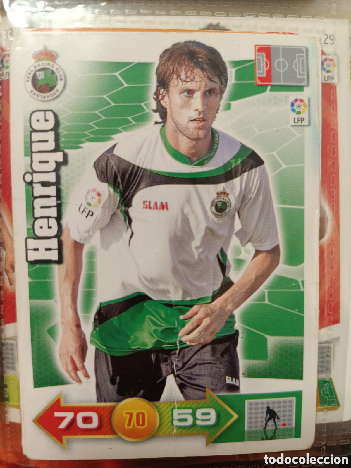 Cromos de f&uacute;tbol: Adrenalyn 10/11 Herrique