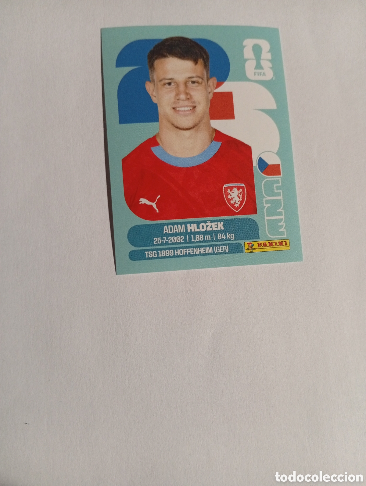 Cromos de f&uacute;tbol: CZE 19 world Cup 26 Panini
