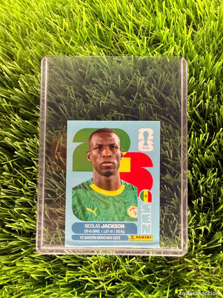 Cromos de f&uacute;tbol: N&ordm; SEN19 Nicolas Jackson Senegal Mundial 2026 Stickers