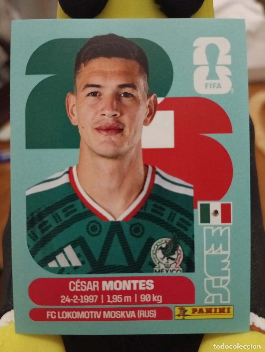 Cromos de f&uacute;tbol: Mundial 2026 - C&eacute;sar Montes - N&deg; 5 - M&eacute;xico