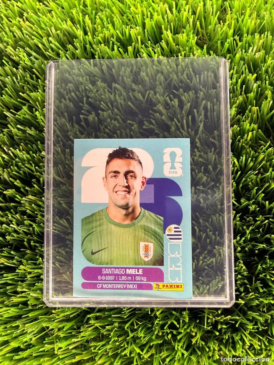 Cromos de f&uacute;tbol: N&ordm; URU3 Santiago Mele Uruguay Mundial 2026 Stickers