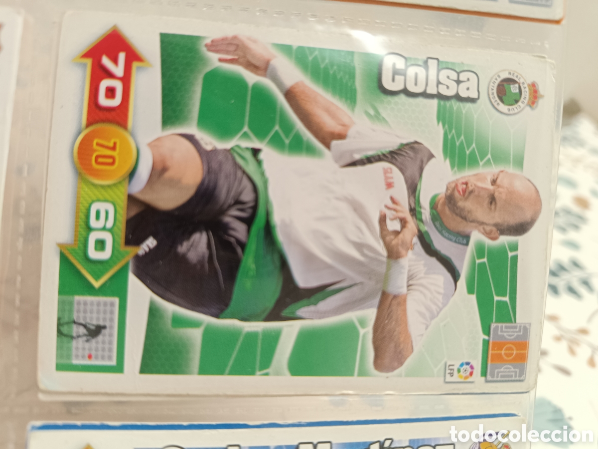 Cromos de f&uacute;tbol: Adrenalyn Colsa Racing 10/11
