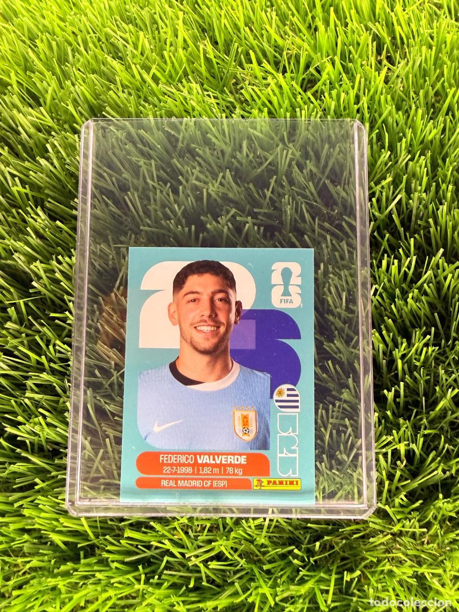 Cromos de f&uacute;tbol: N&ordm; URU10 Federico Valverde Uruguay Mundial 2026 Stickers