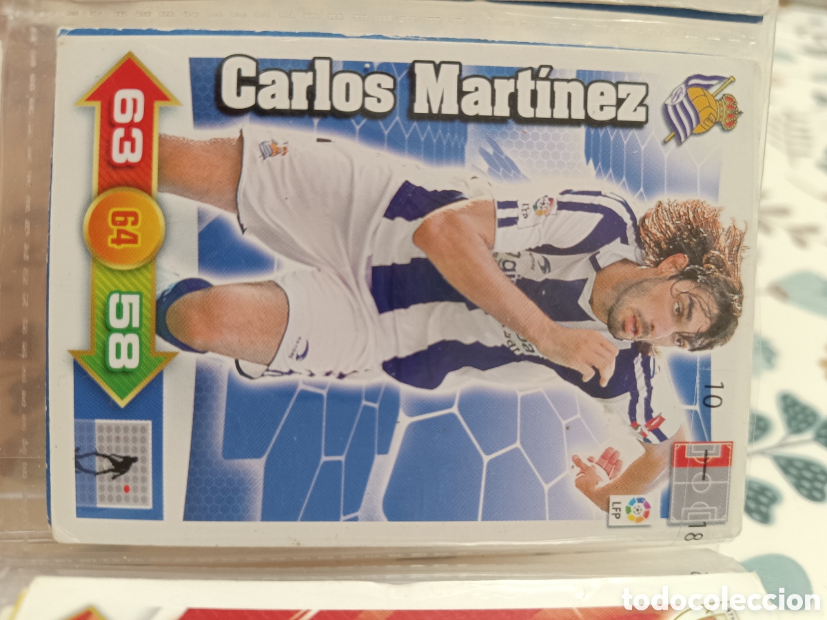 Cromos de f&uacute;tbol: Adrenalyn 10/11 Carlos Martinez