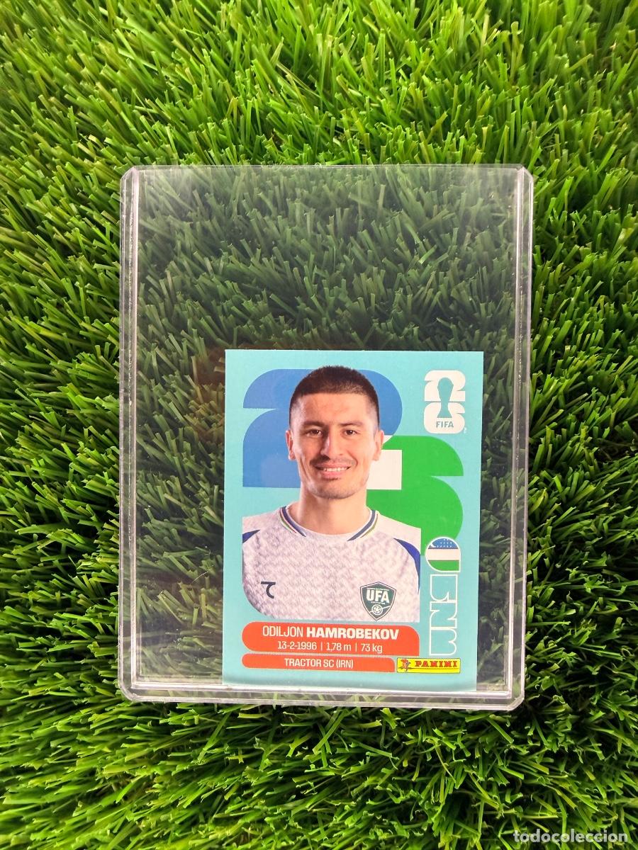 Cromos de f&uacute;tbol: N&ordm; UZB10 Odiljon Hamrobekov Uzbekist&aacute;n Mundial 2026 Stickers