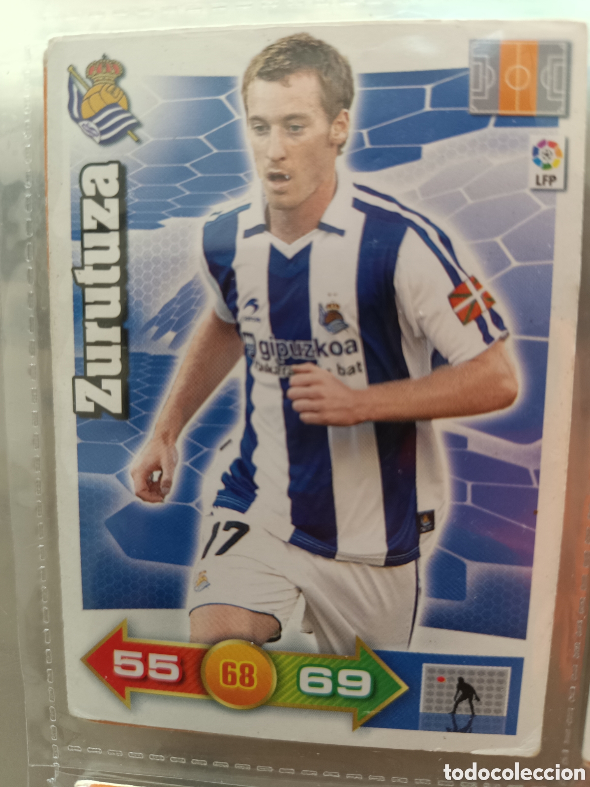 Cromos de f&uacute;tbol: Adrenalyn 10/11 Zurutuza