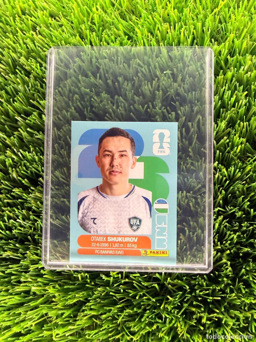 Cromos de f&uacute;tbol: N&ordm; UZB11 Otabek Shukurov Uzbekist&aacute;n Mundial 2026 Stickers