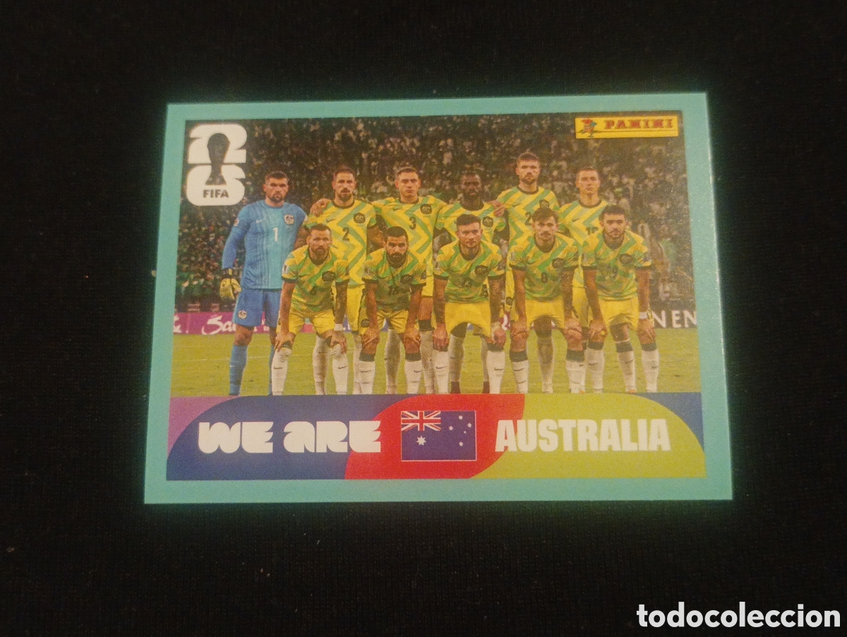 Cromos de f&uacute;tbol: mundial panini 2026 Australia
