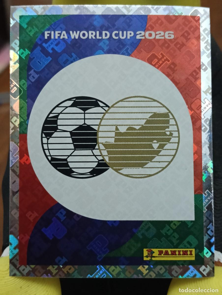 Cromos de f&uacute;tbol: Mundial 2026 - Logo - N&deg; 1 - Sud&aacute;frica