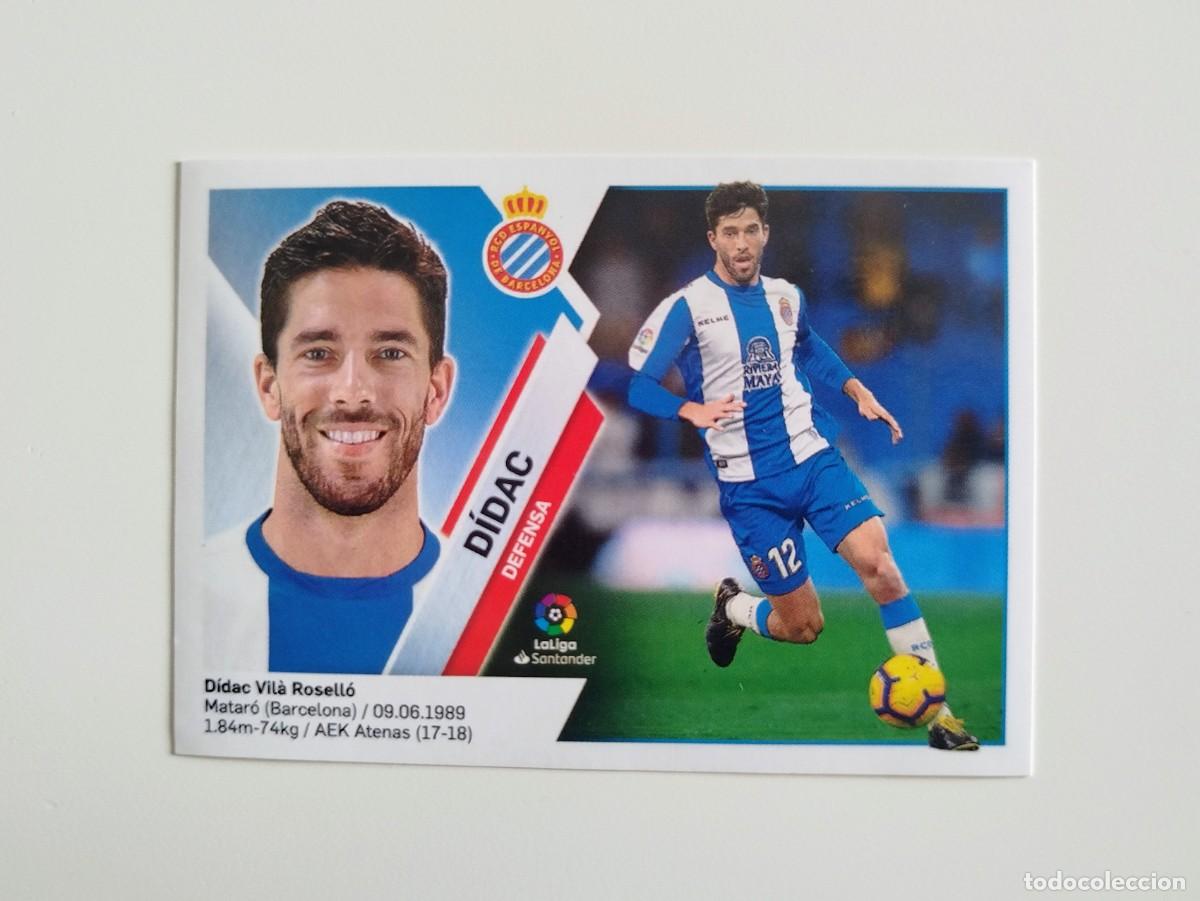 Cromos de f&uacute;tbol: D&iacute;dac 7B SIN PEGAR NUNCA PEGADO RCD Espanyol Liga Ediciones Este 19 20 / 2019 2020