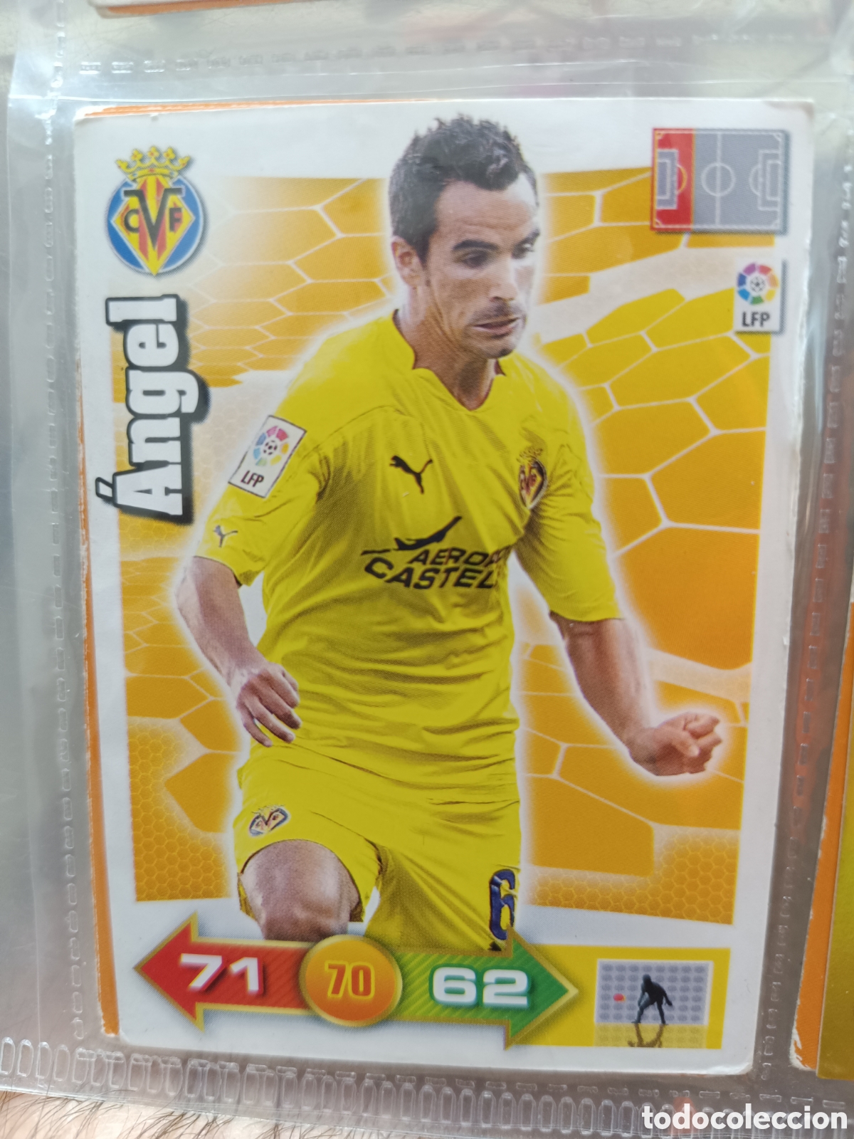 Cromos de f&uacute;tbol: Adrenalyn 10/11 ANGEL