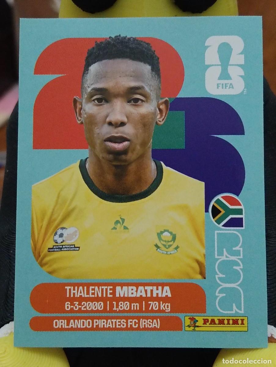 Football Stickers: Mundial 2026 - Thalente Mbatha - N&deg; 12 - Sud&aacute;frica