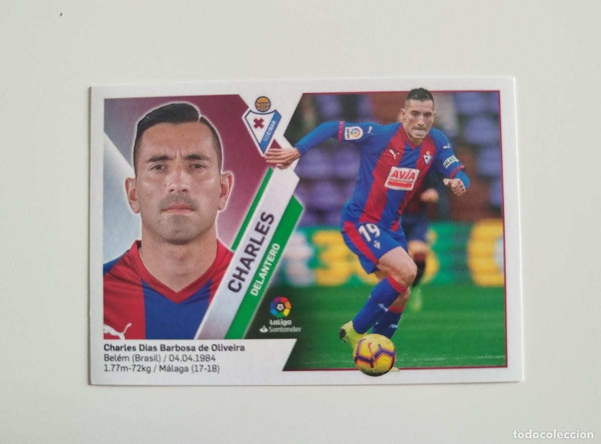 Cromos de f&uacute;tbol: Charles 16 SIN PEGAR NUNCA PEGADO SD Eibar Liga Ediciones Este 19 20 / 2019 2020