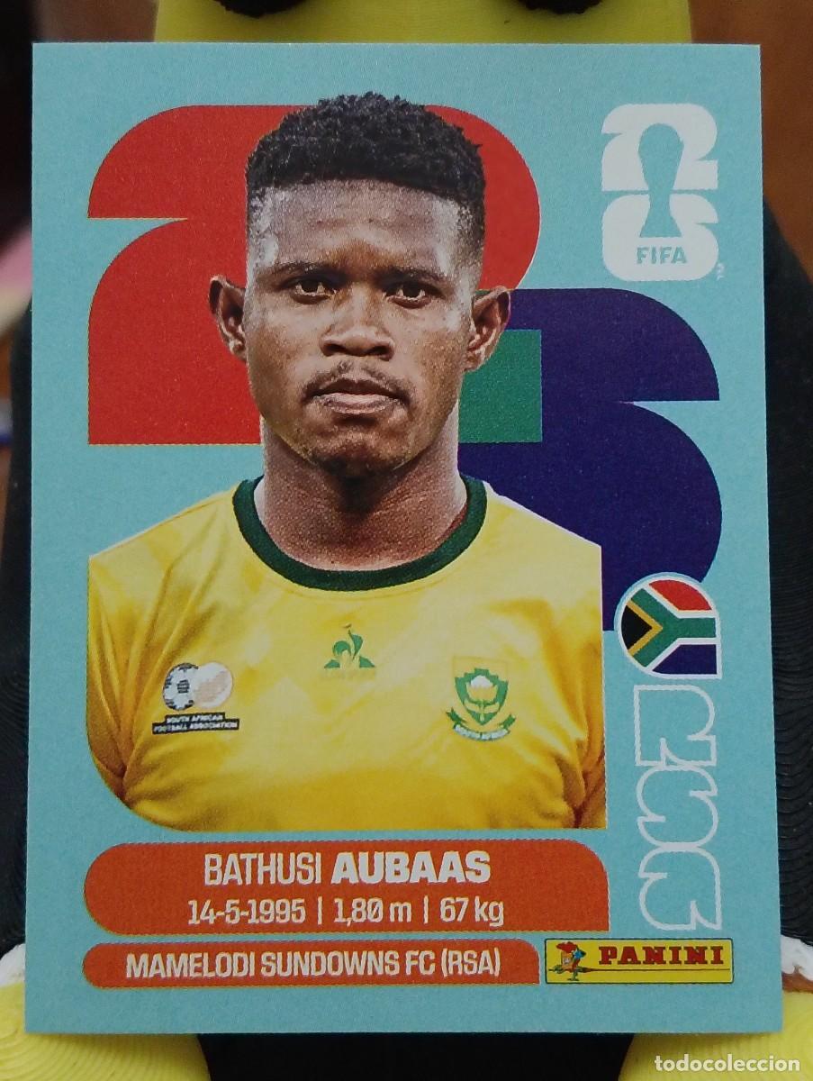 Cromos de f&uacute;tbol: Mundial 2026 - Bathusi Aubaas - N&deg; 14 - Sud&aacute;frica